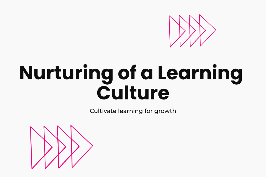 Nurturing of a Learning Culture